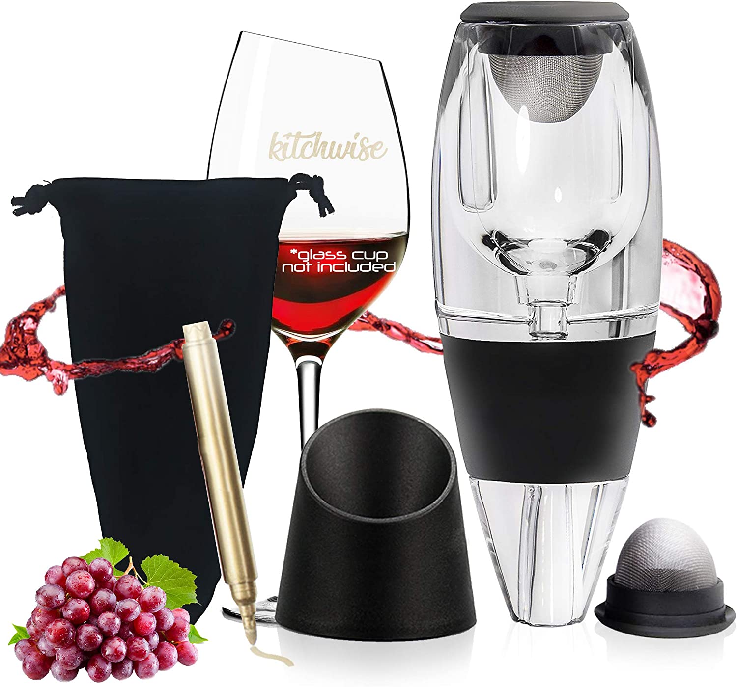 Wine Aerator Pourer Kitchwise