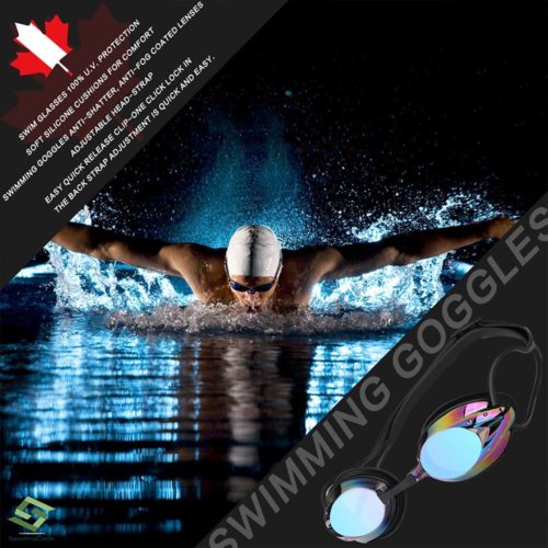 Swim Goggles with Ear Plug (5)